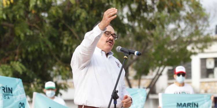 Jorge Carlos Ramírez Marín cuestiona la cancelación de la candidatura del diputado local, Luis Borjas Romero, de última hora por parte del PRI Yucatán