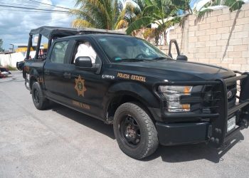 Una patrulla chocó con un motociclista en el fraccionamiento Torres de Ciudad Caucel II / Oficial dio vuelta en sentido contrario, según informó la misma SSP