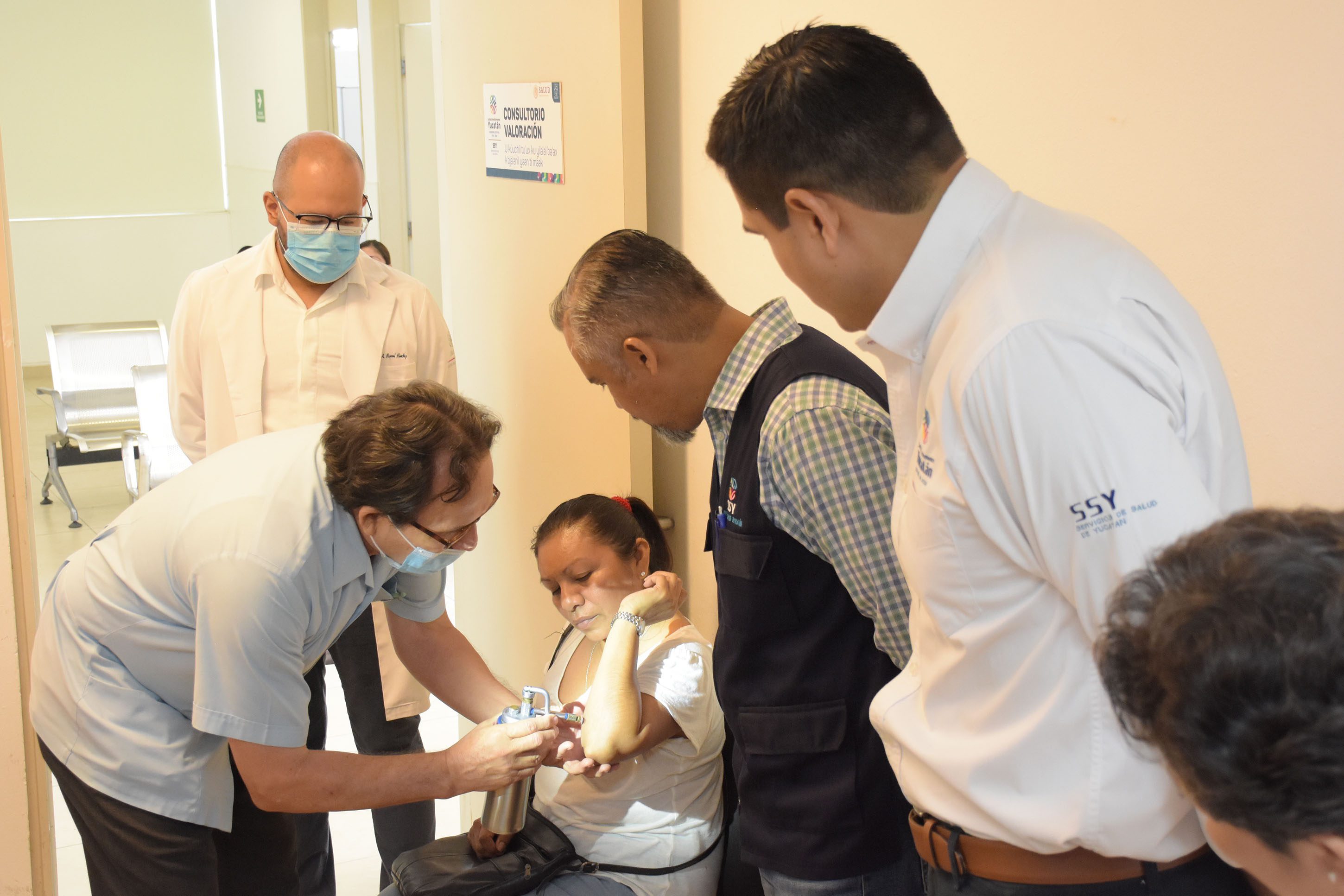 Realiza SSY campaña de Cirugía Extramuros de Cáncer de Piel en Progreso / En coordinación con el Colegio de Dermatólogos de Yucatán valoran más de 200 pacientes con diversas lesiones en la piel