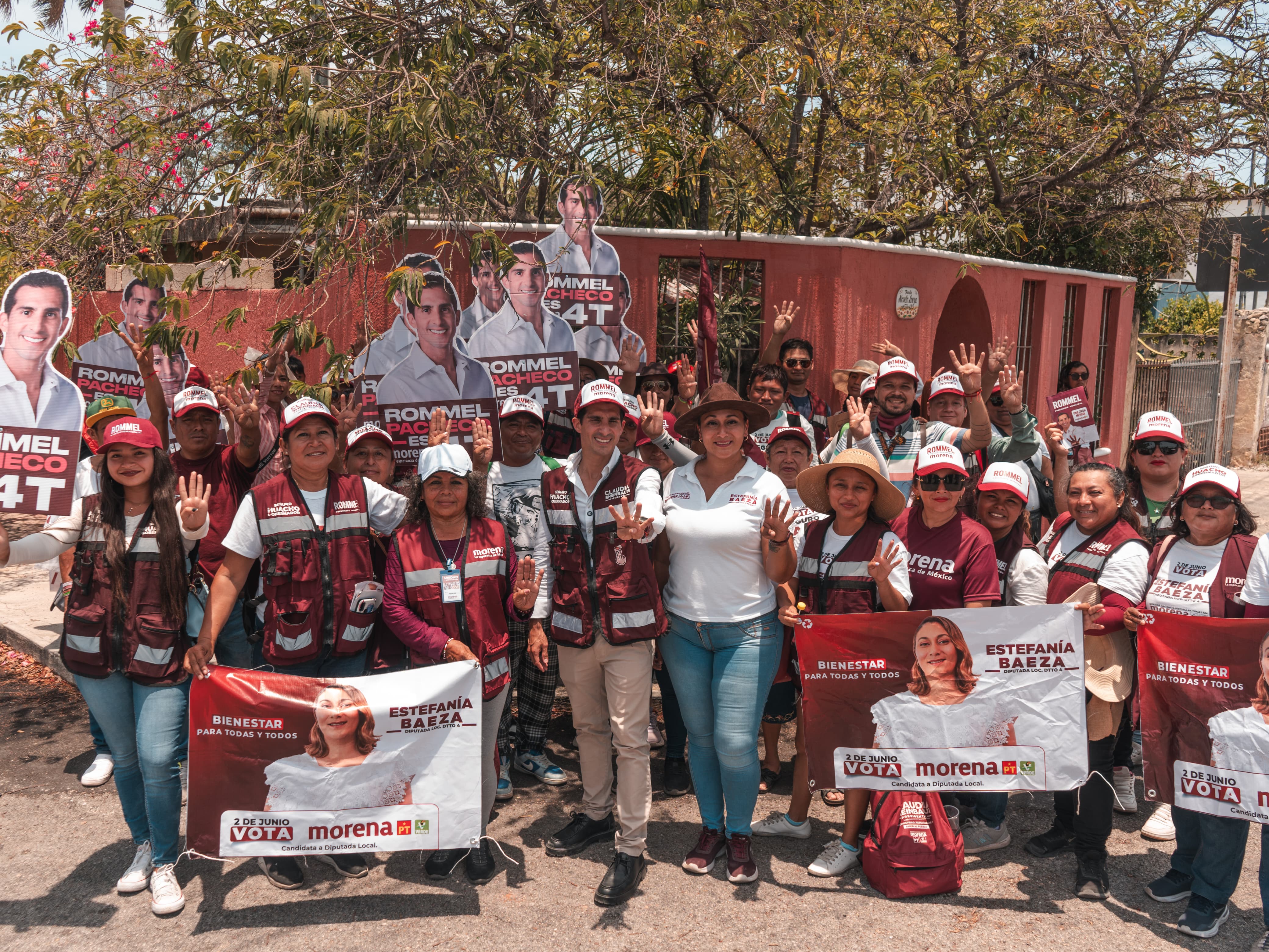 El abanderado de Morena, PT, PVEM centrará sus esfuerzos de las últimas semanas de campaña, en seguir escuchando a la gente para conocer sus principales preocupaciones y demandas