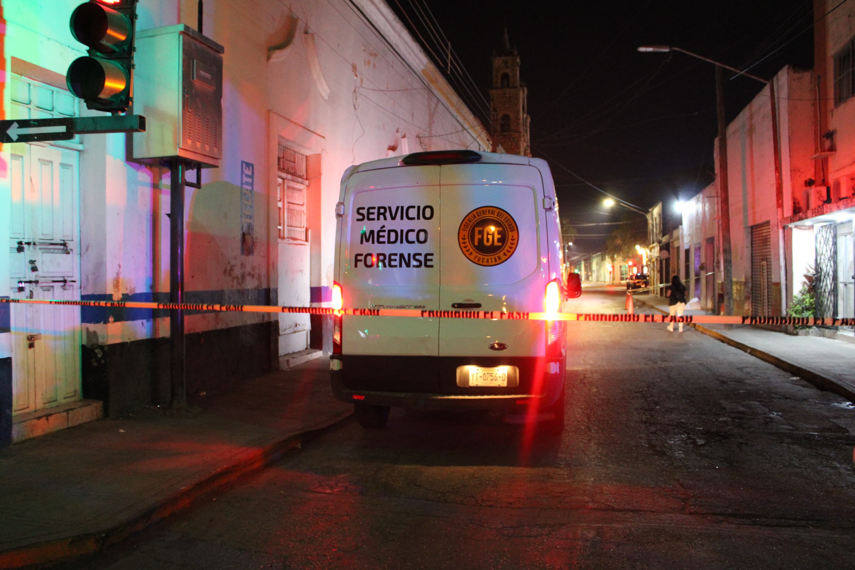 Un hombre de sexo masculino fue hallado muerto en el centro de la ciudad de Mérida en la madrugada