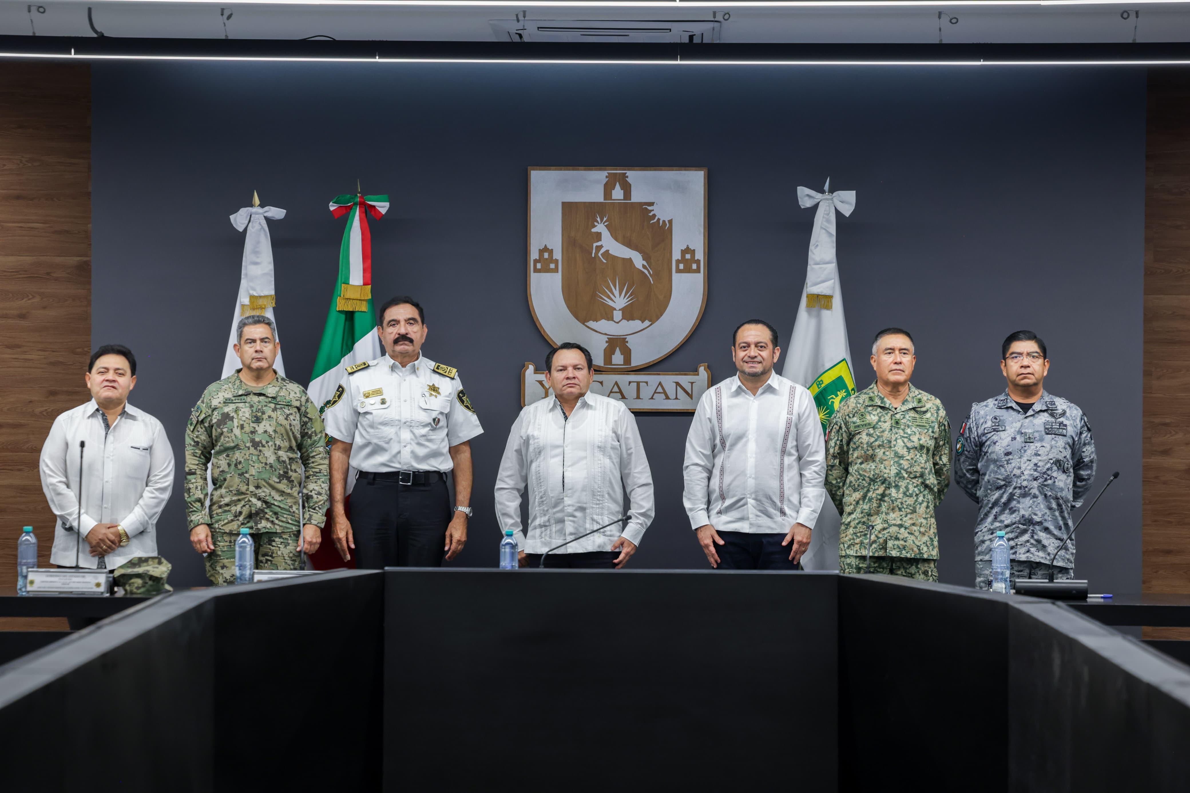 “Yucatán es el Estado de la República con menor número de homicidios y delitos registrados”, según la Mesa Estatal de Seguridad