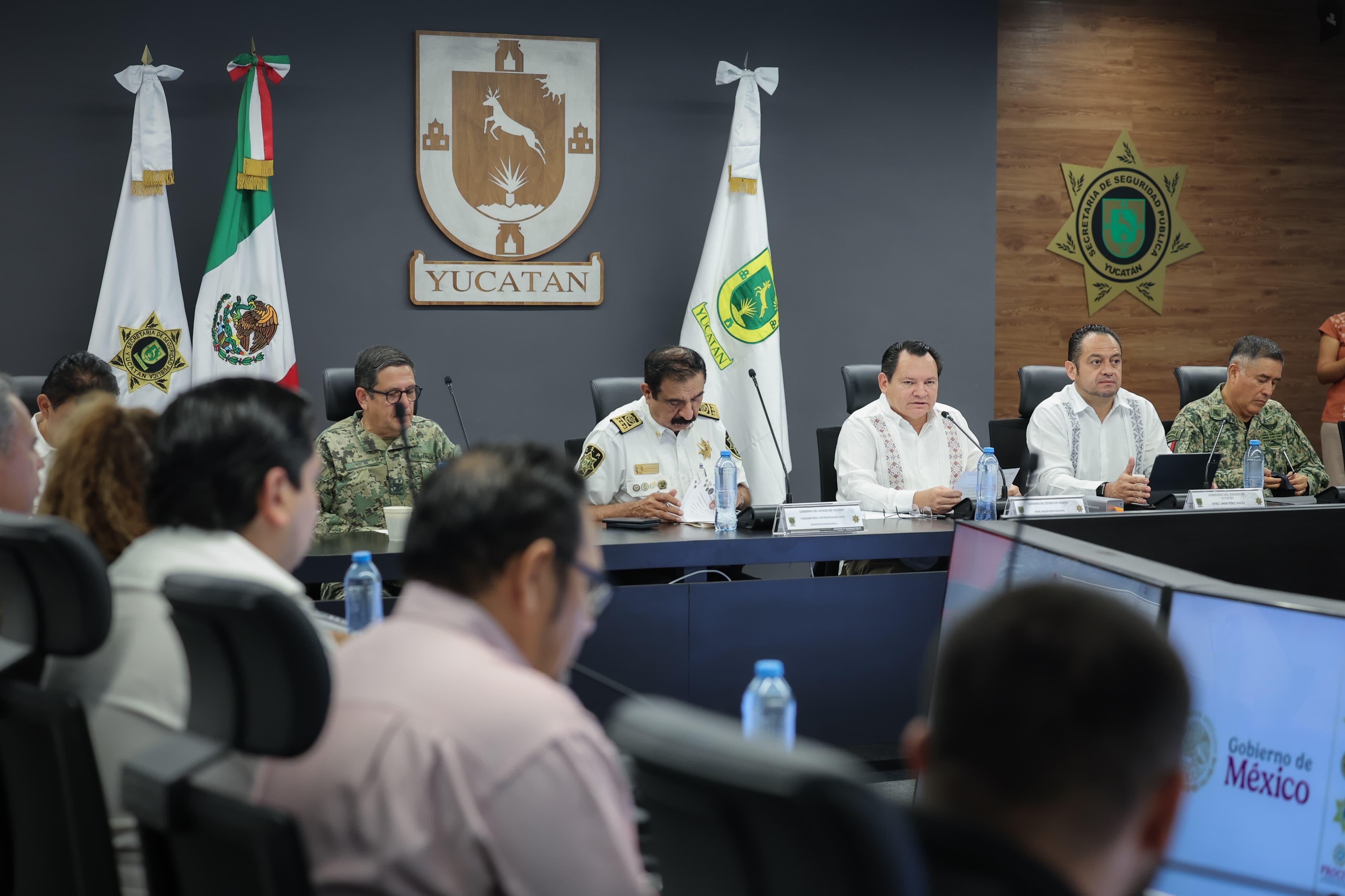 “Yucatán fue reconocido a nivel nacional como el estado más seguro del país, distinción otorgada en la última sesión del Consejo Nacional de Seguridad Pública”