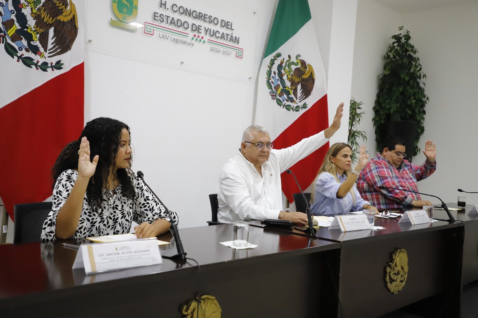 Congreso Yucatán aprueba por unanimidad el dictamen de la primera entrega de informes individuales sobre la cuenta pública 2024