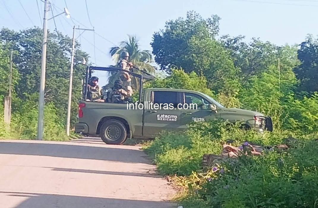 Militares acudieron al predio en Seyé, Yucatán, denunciado por vecinos por las detonaciones de armas de fuego frecuentes