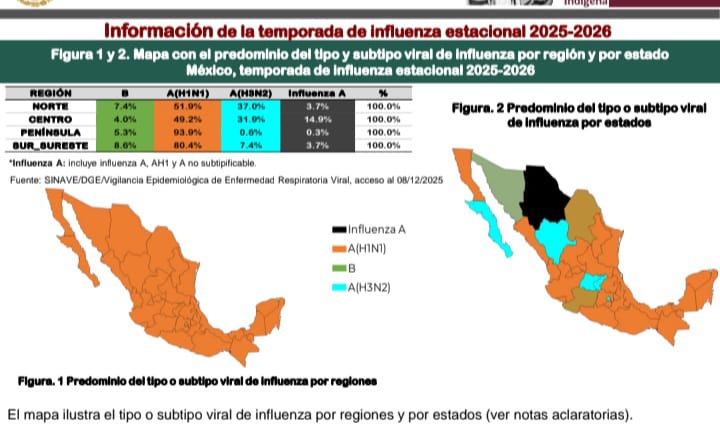 En Yucatán se registró la primera defunción por influenza de la temporada invernal / En lo que va del año han muerto 7 personas