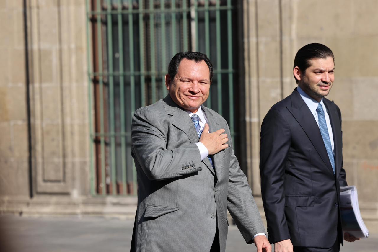 El gobernador Joaquín Díaz Mena participó este jueves en la 52ª Sesión Ordinaria del Consejo Nacional de Seguridad Pública