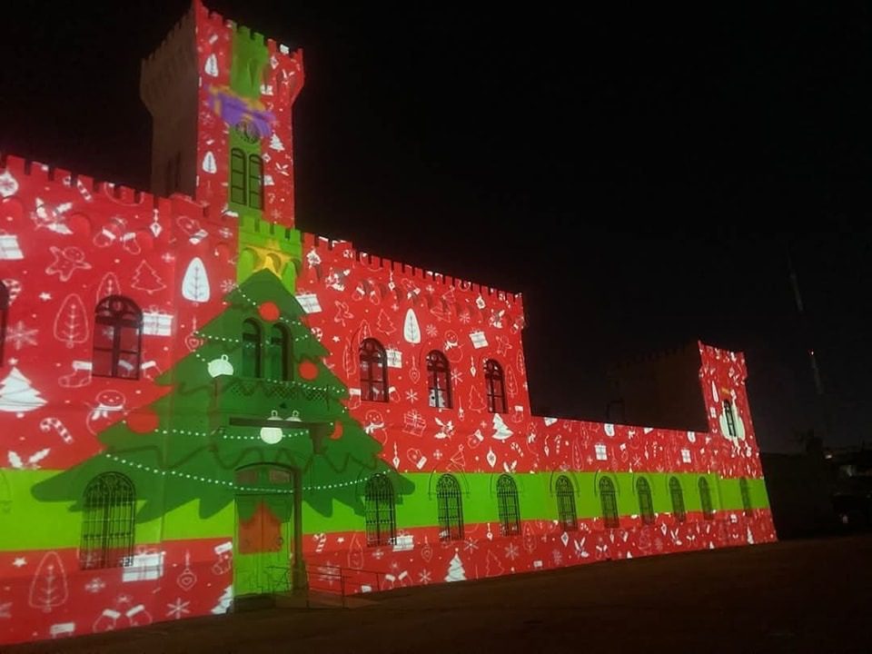 Llega al Parque de la Paz el Videomapping “Navidad en el Parque de la Paz” / Acceso libre a partir de las 8 de la noche