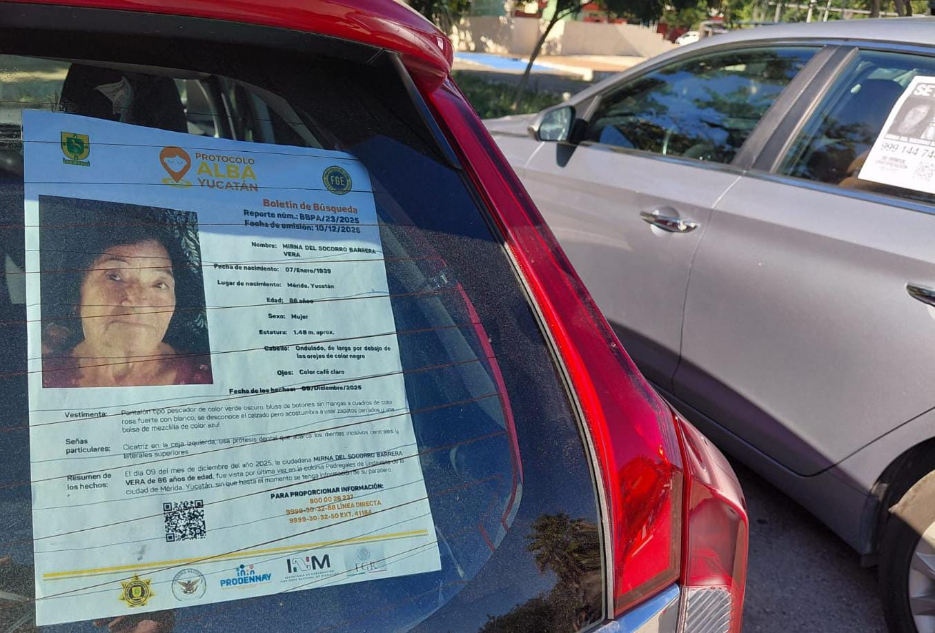 Familiares y voluntarios de la señora Mirna del socorro barrera vera se reunieron con elementos de la fiscalía / Recorren el Roble Agrícola