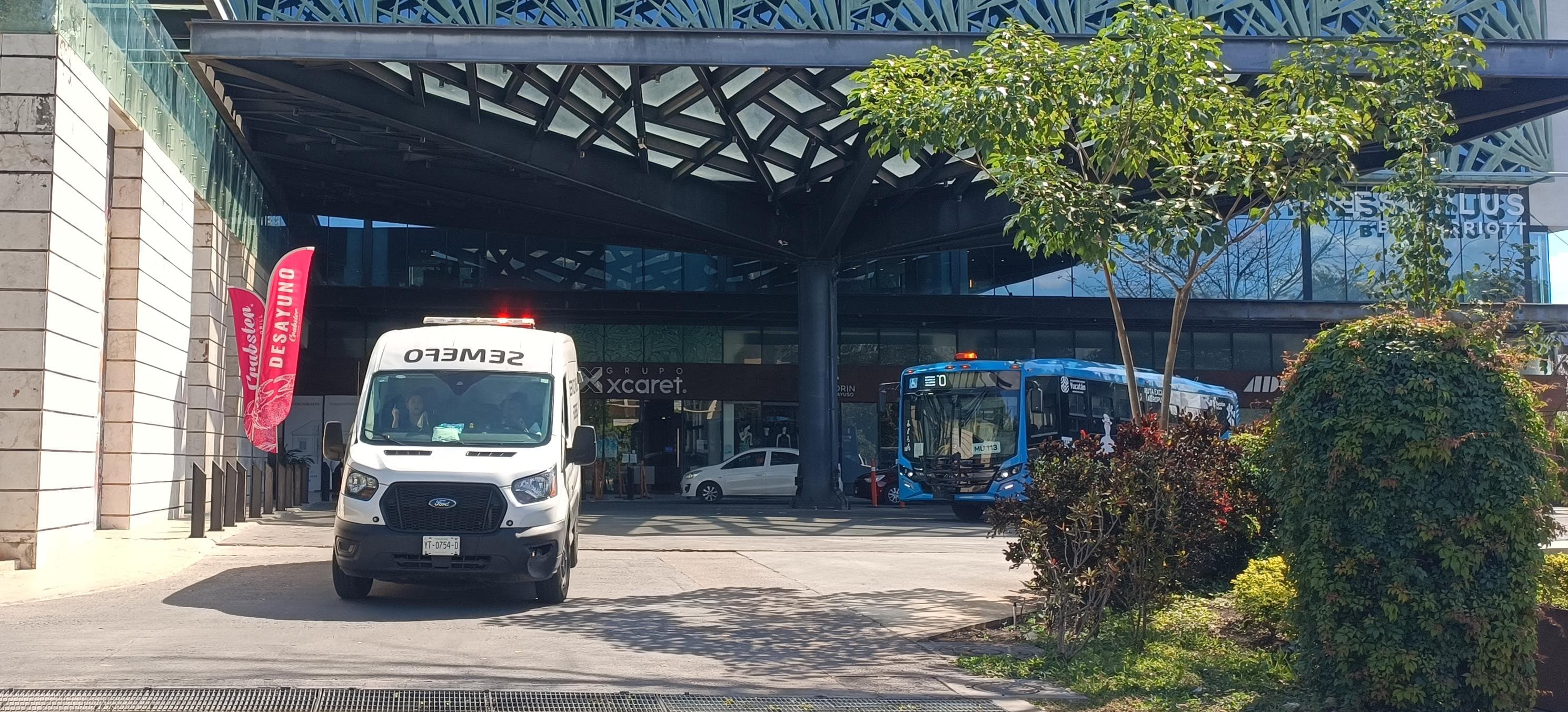 Una persona de la tercera edad que se hospedó en un hotel de lujo que está ubicado en la plaza Paseo 60 murió de causas naturales