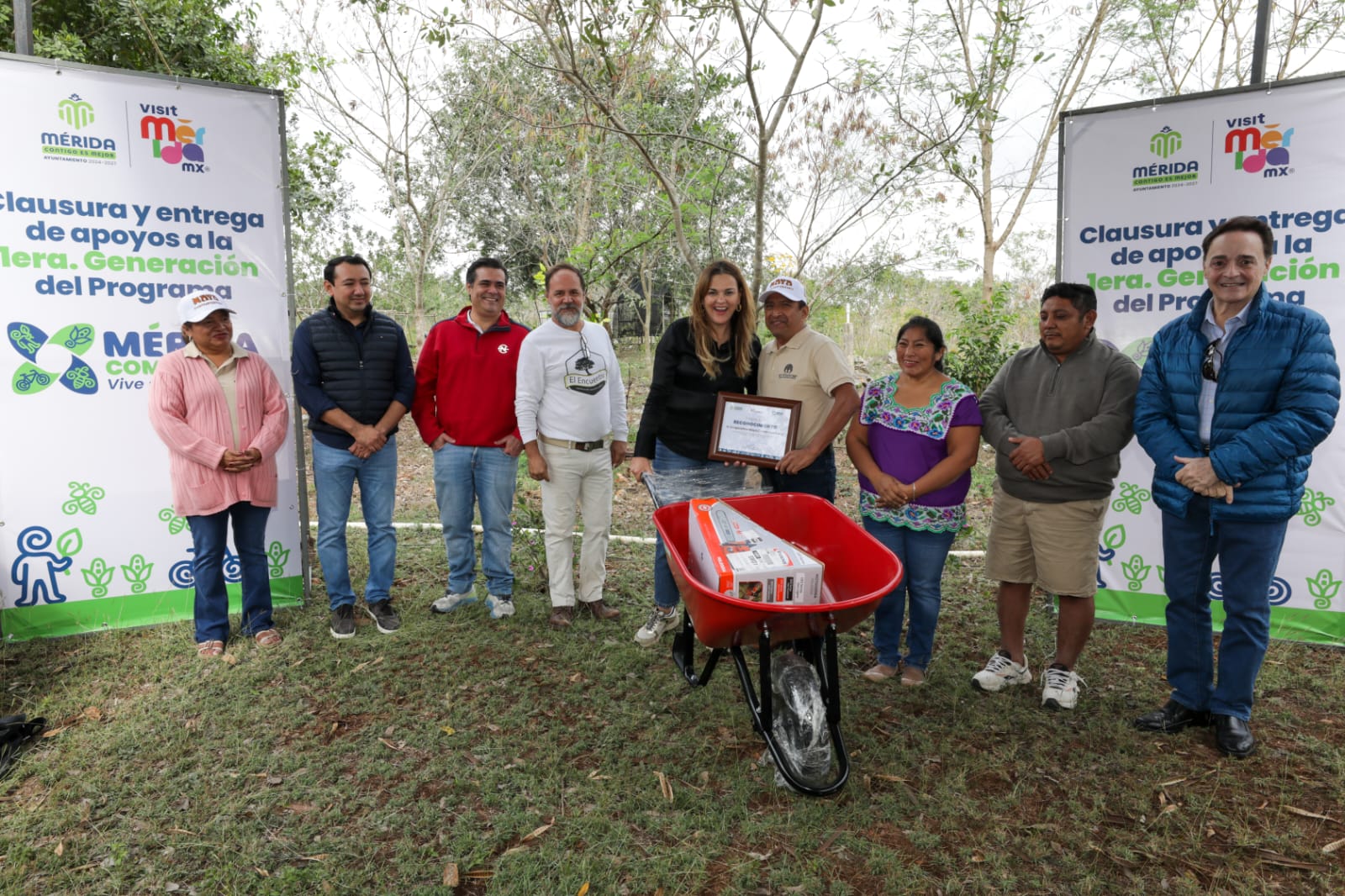 El Ayuntamiento de Mérida realizó la Clausura del Programa Mérida Comunitaria Primera Generación