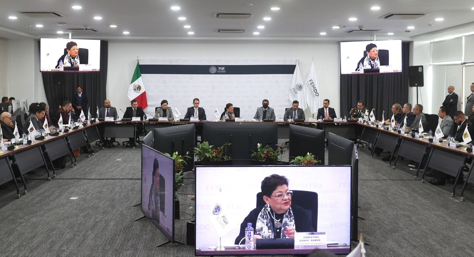 Encuentro Nacional de Procuradurías y Fiscalías Estatales en materia de Extorsión en la Ciudad de México