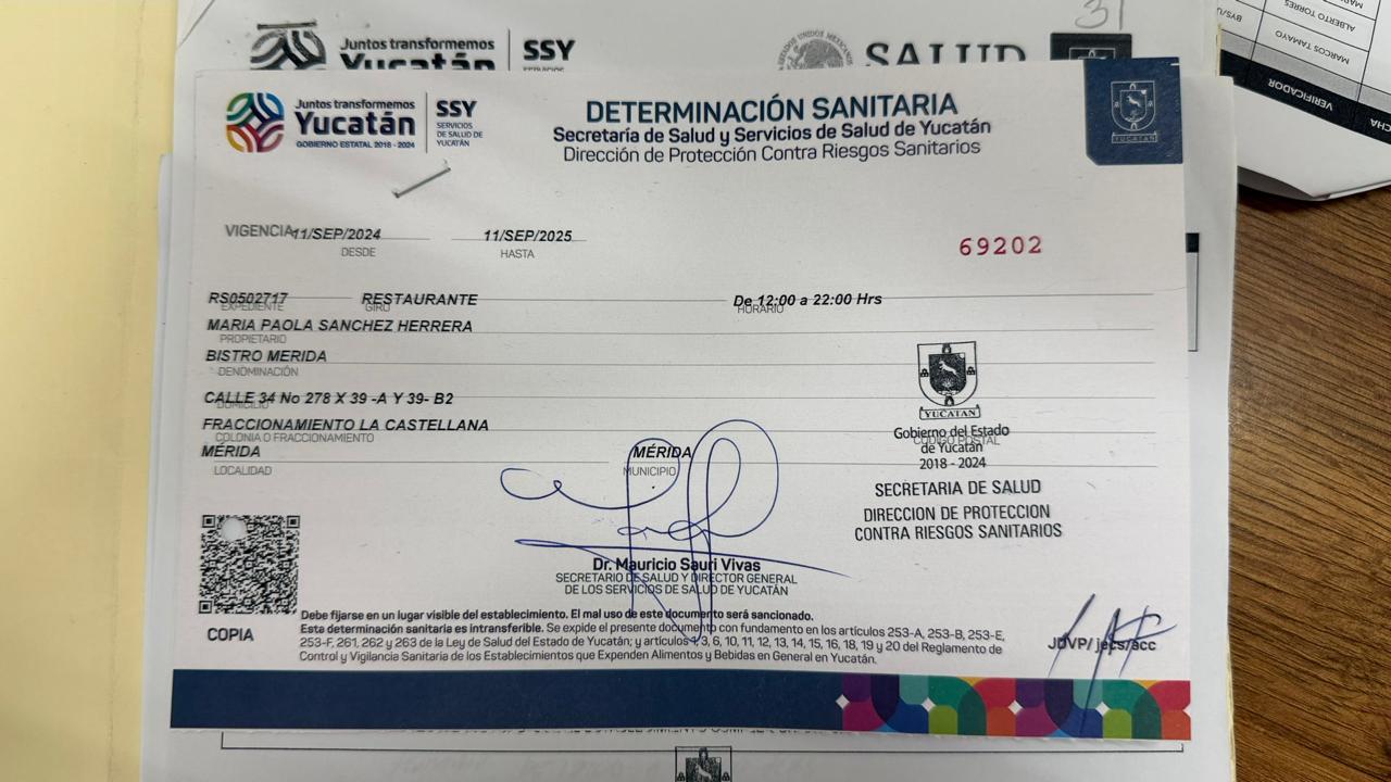 Fue el gobierno de Mauricio Vila el que otorgó la “determinación” para que Parceros vendiera bebidas alcohólicas violando el permiso municipal de Mérida que era exclusivamente para cafetería
