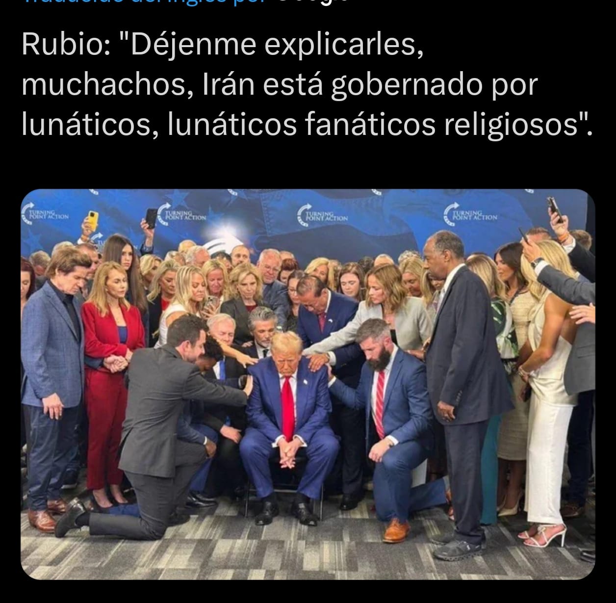 El Meme del Día … Irán está gobernado por lunáticos fanáticos religiosos, chicos