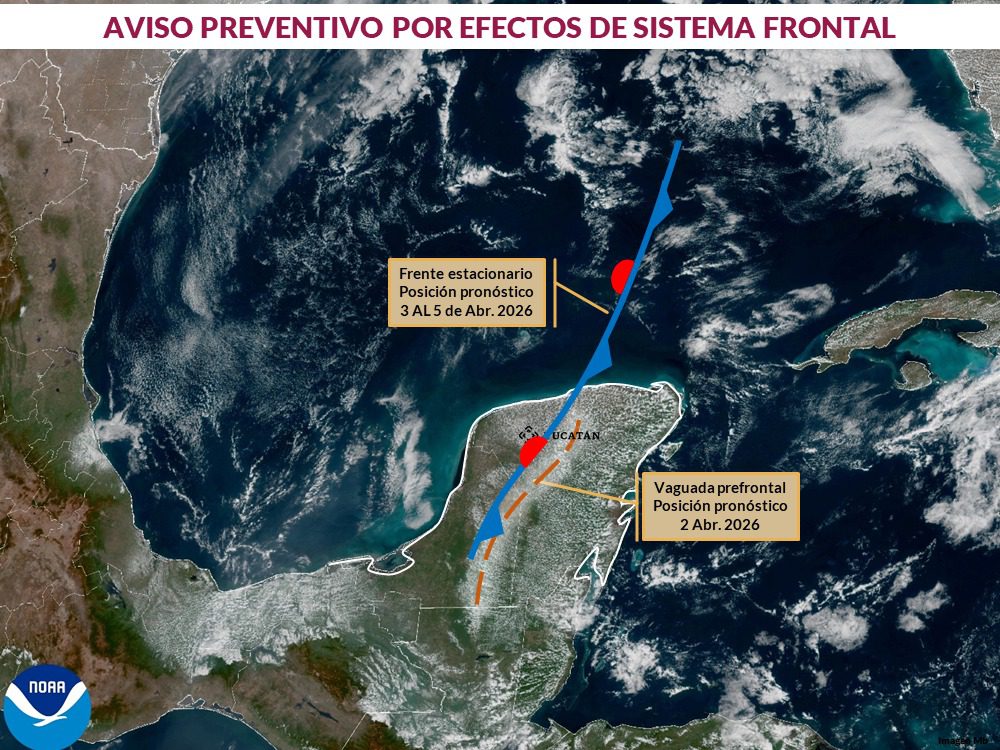 Ahí viene el cordonazo, dicen / Aumentará el potencial de lluvias durante el fin de semana: Procivy