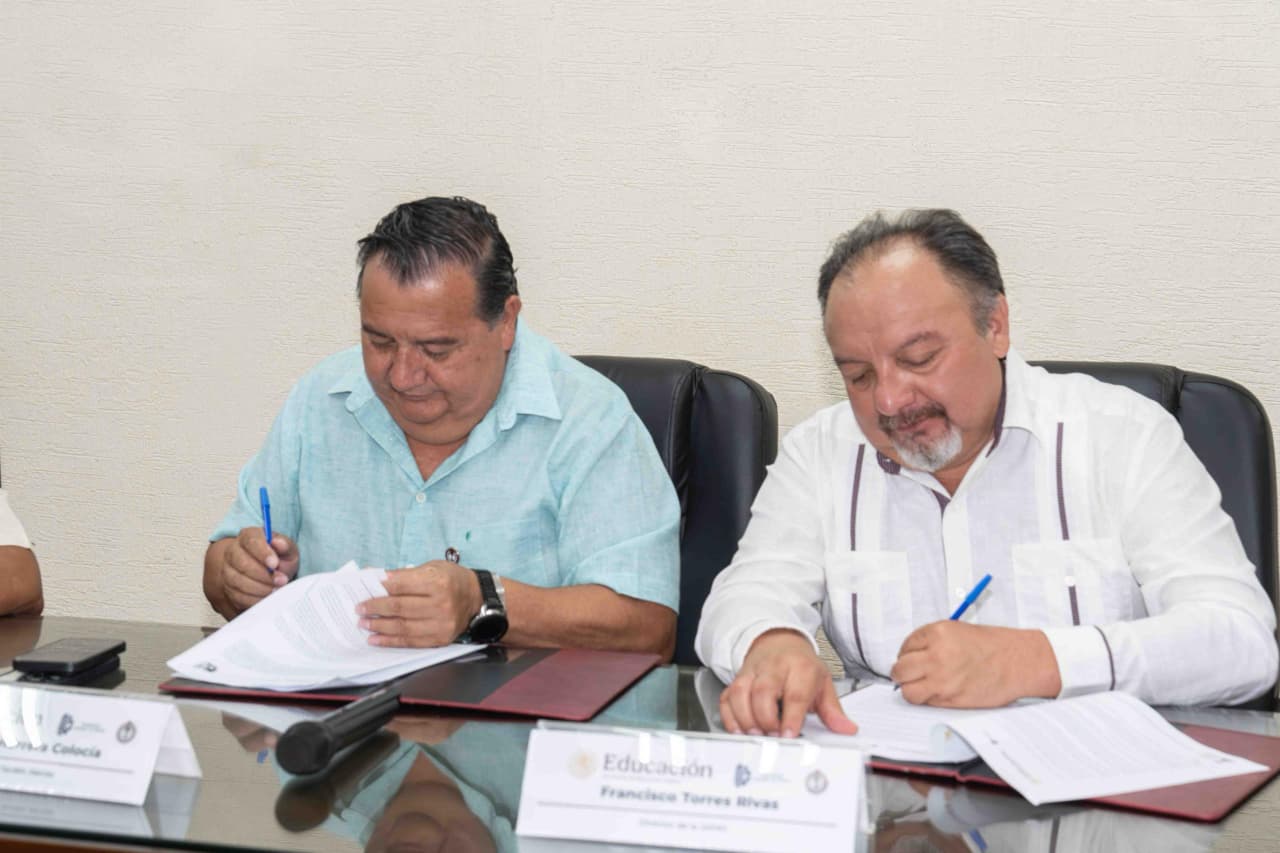 Japay e ITM unen capacidades para impulsar proyectos de agua potable y saneamiento en Mérida, según dicen