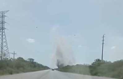 Rompieron ducto de Pemex en carretera Mérida Tetiz durante construcción del Tren Maya de Carga / “Fuga controlada en 10 minutos”, dice Procivy