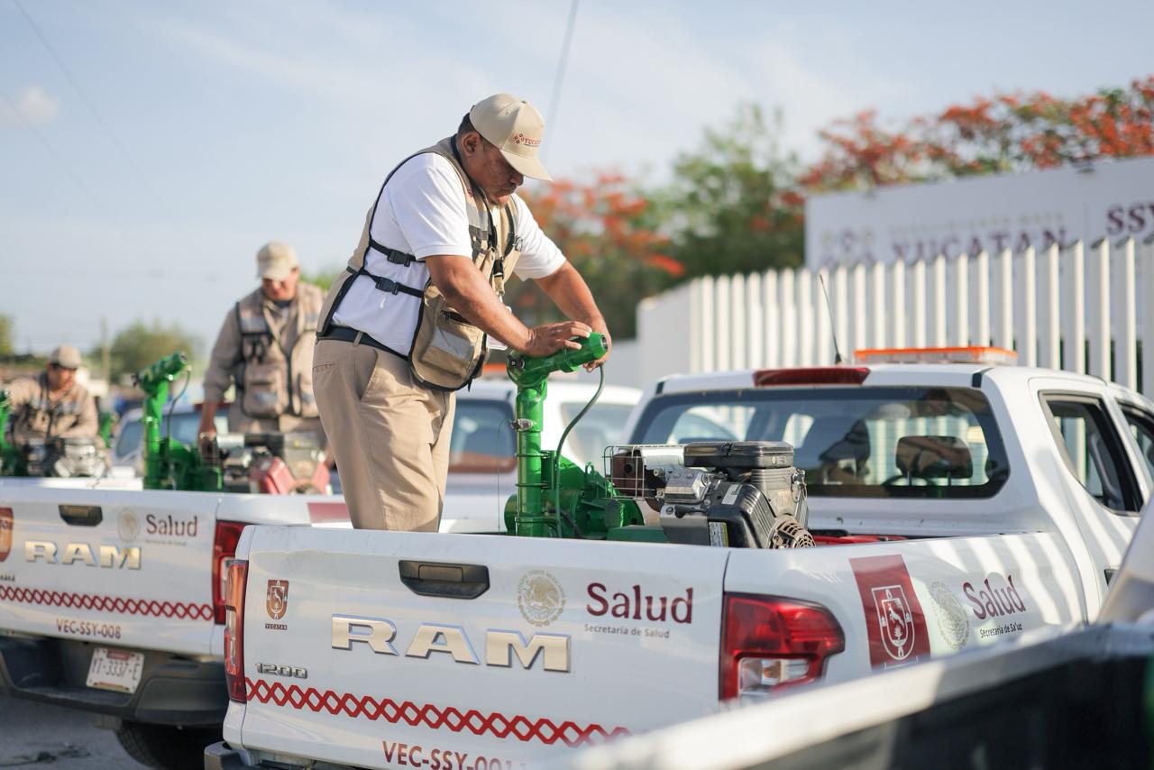 Gobierno de Yucatán inició una campaña de fumigación masiva que llegará a los 106 municipios como parte de la estrategia preventiva contra dengue, zika y chikungunya