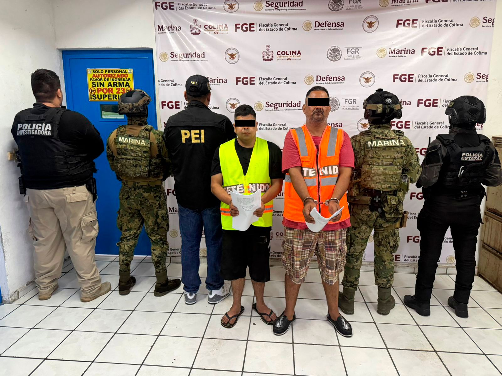 SSP informó que fueron detenidas en Colima otros dos hombres relacionados con el intento de homicidio de una mujer en “Las Américas” en días pasados