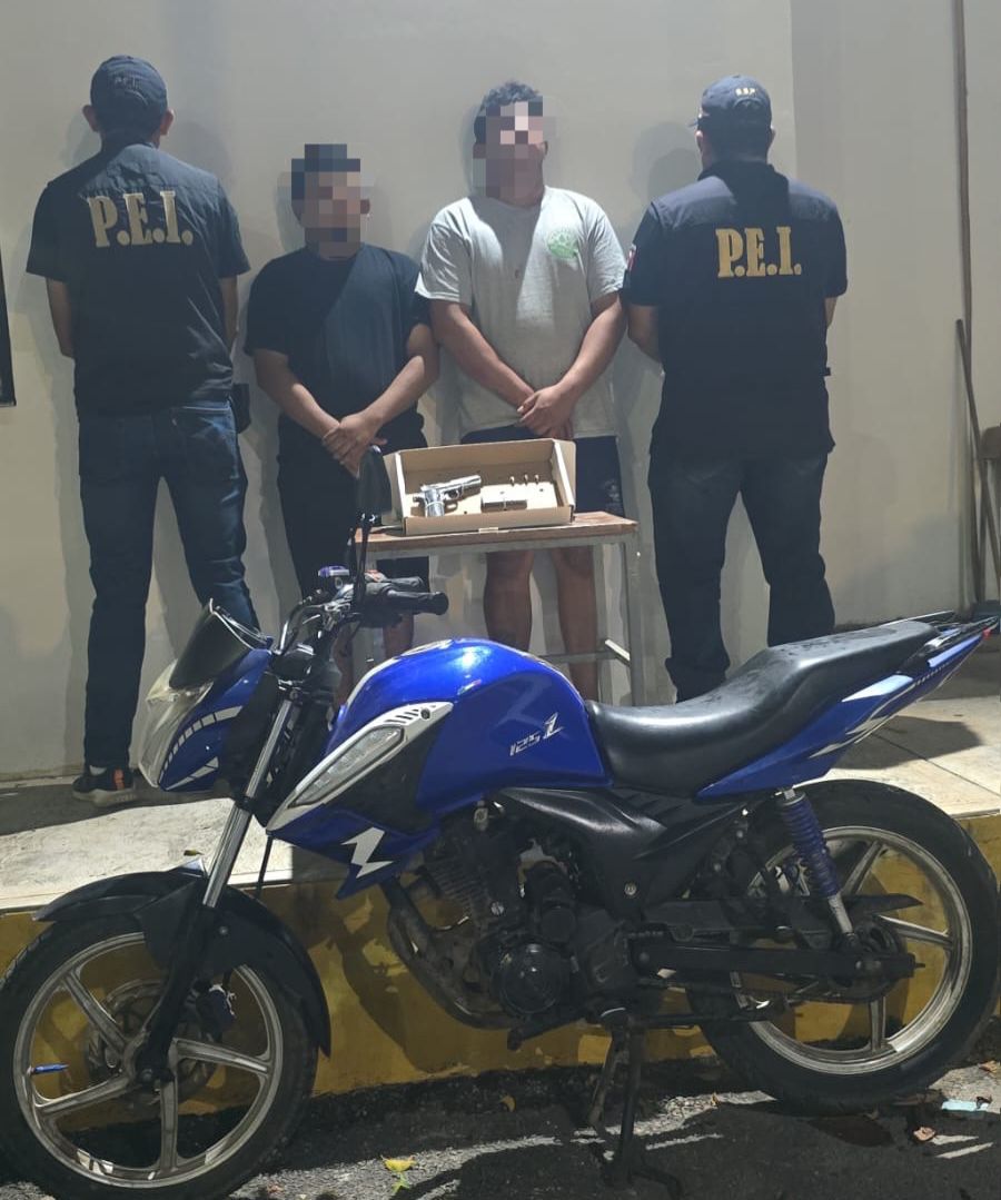Dos detenidos luego de enfrentamiento a balazos en la Central de Abasto de Oxkutzcab / Fue asegurada un arma de fuego calibre .32