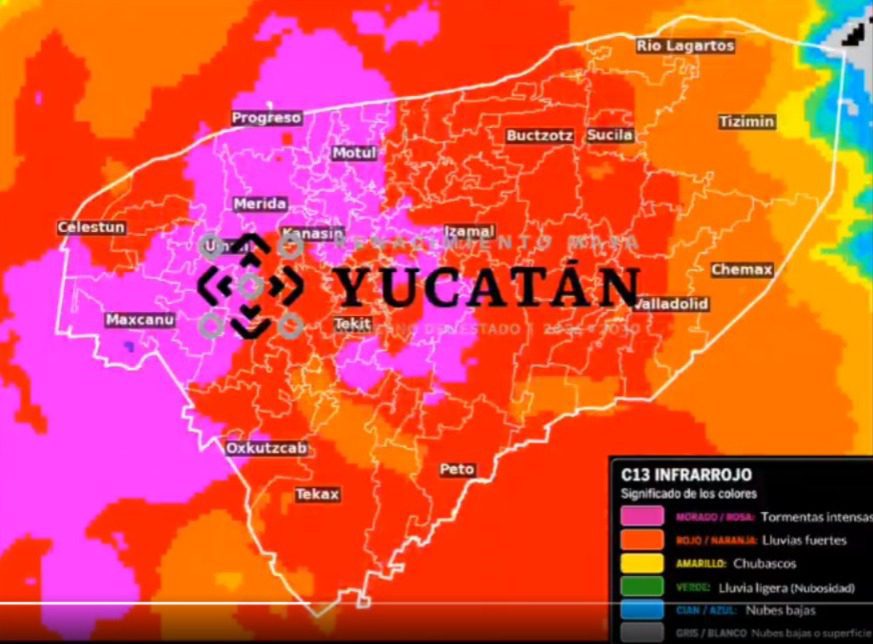 “Ante lluvias extraordinarias”, según dice el Gobierno de Yucatán, la Segey suspende clases este lunes por la tarde y el martes 2 de junio