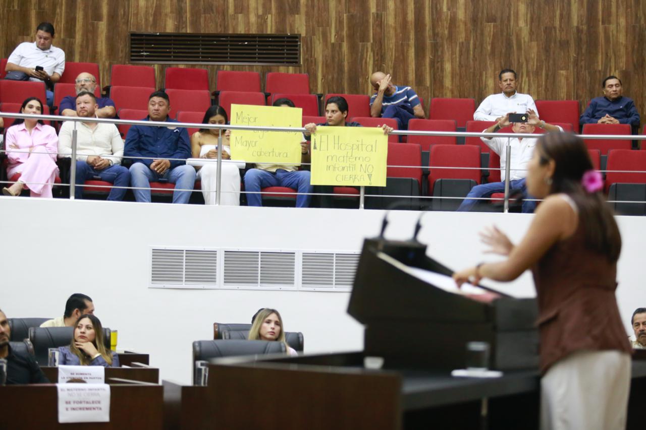 Diputados de Morena, autodenominados la “Bancada del Pueblo”, aprobaron en votación por mayoría la “reorganización de los servicios de atención materno infantil en Yucatán