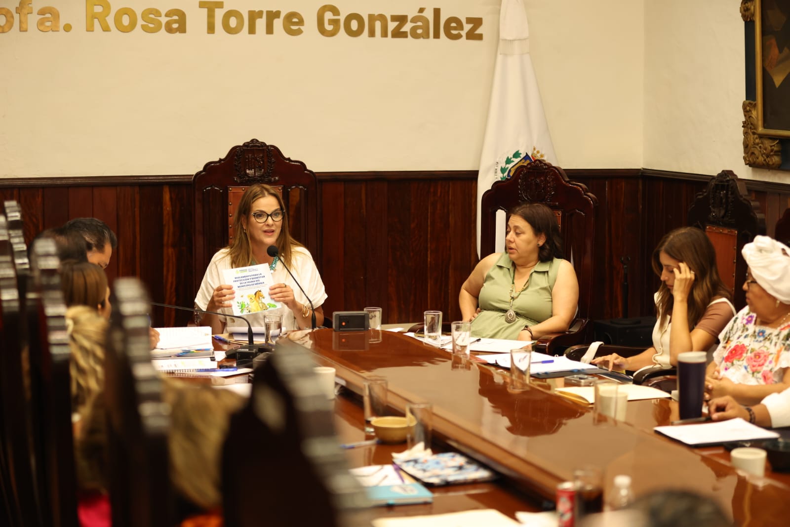 Aprobaron en Cabildo de Mérida la creación del Reglamento del Servicio Público de Mercados / Propuso alcaldesa Cecilia Patrón dos nuevos reglamentos: de protección de fauna y de cronista de la ciudad