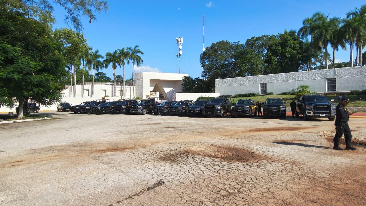La Secretaría de Seguridad Pública (SSP) habilitó una base policial en Chichén Itzá en lo que era el parador turístico / No hay operativo policial en la zona