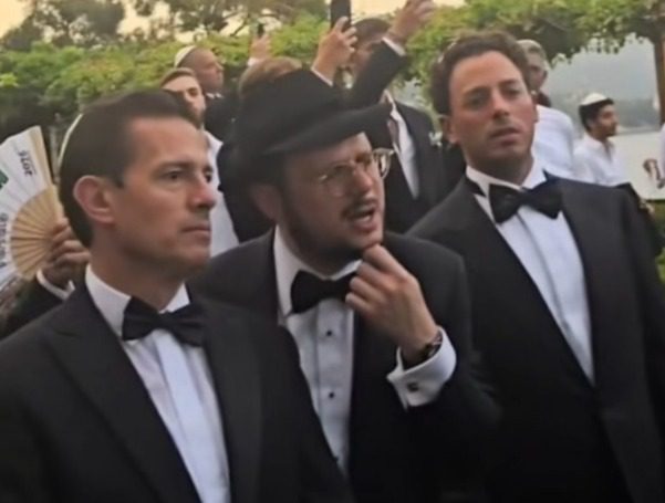 Reaparece el ex presidente priista, Enrique Peña Nieto, en una boda junto a “empresarios” israelíes que dijeron haberlo sobornado y que le vendieron sistemas de espionaje israelíes de la NSO Group y el sistema Pegasus