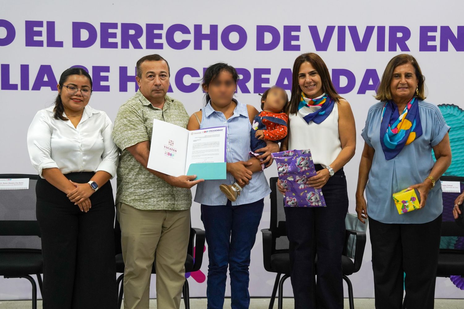Informan DIF y Prodennay “proceso de egreso de seis niñas, niños y adolescentes de centros de asistencia social, quienes fueron reintegrados a sus núcleos y redes familiares”