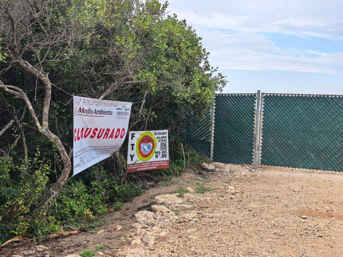 Profepa nos acaba de notificar que realizó una visita de inspección, detectó incumplimientos e impuso la clausura total temporal del proyecto “Las Dunas” en Progreso, dice Álvarez Máynez de MC