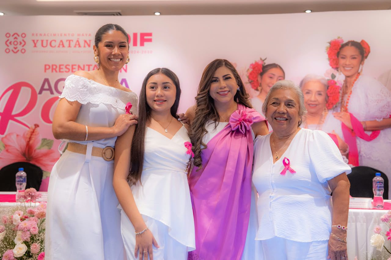 El DIF Yucatán presentó la Agenda Rosa 2026 que durante octubre llevará acciones de sensibilización y detección oportuna del cáncer de mama en distintos municipios
