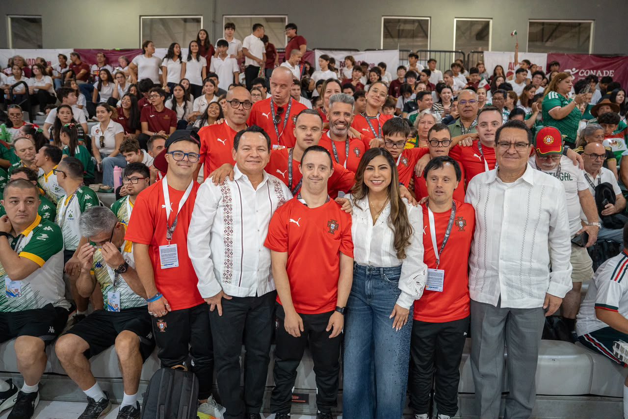 Copa Mundial de Futsal Down 2026 / Gobernador Joaquín Díaz Mena encabezó la ceremonia inaugural y declaró formalmente abierto este torneo internacional de fútbol sala