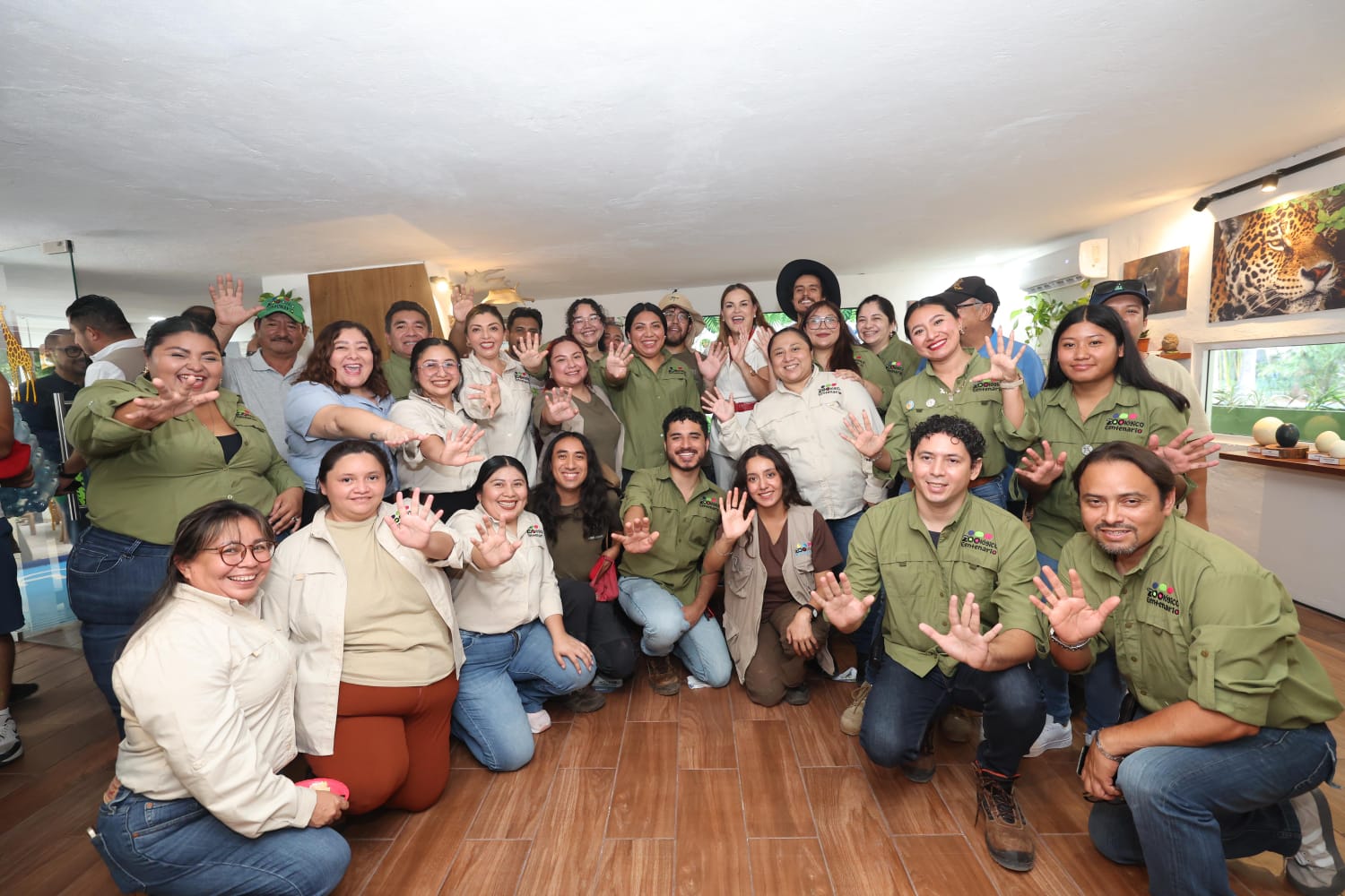 Cecilia Patrón Laviada, inauguró un nuevo espacio para el Programa de Educación Ambiental Educazoo en el Parque Zoológico del Centenario