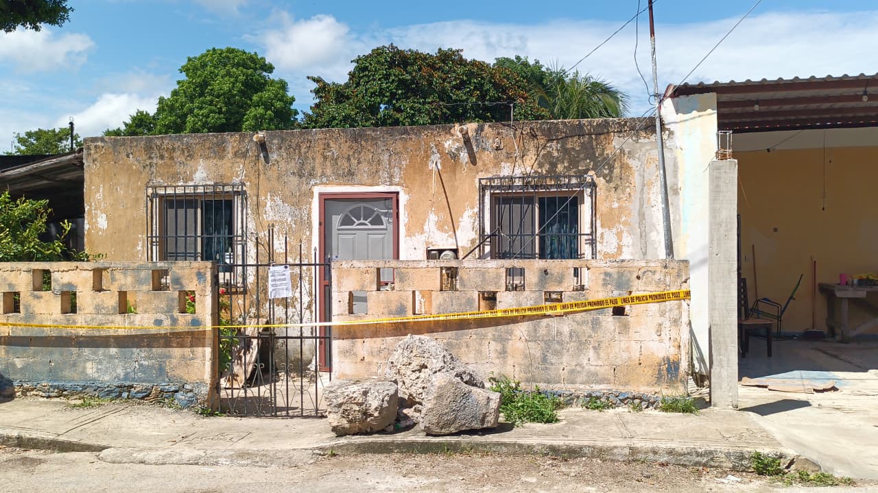 Dos personas ancianas fueron encontradas muertas en su domicilio ubicado en el cruce de la calle 20 de Tamanché / FGE investiga si se trata de un doble homicidio