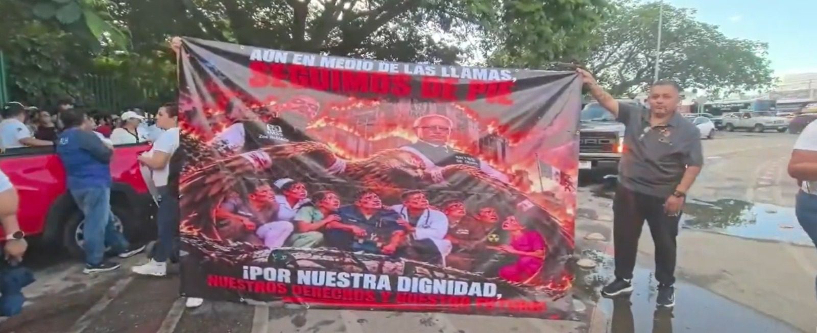 Amenazan a personal de salud en Yucatán con aplicarles la “Ley mordaza”: trabajadores del IMSS ya no podrán manifestarse ni protestar / Coartan su libertad de expresión