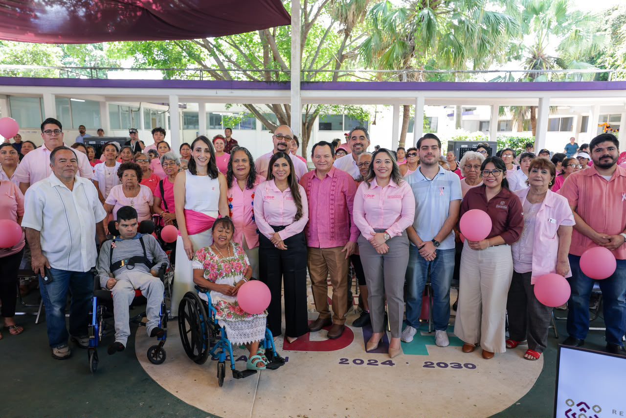“Cuarto Rosa”, primero en Yucatán / Ahí, las mujeres que tuvieron cáncer de mama recibirán rehabilitación, dijo Wendy Méndez Naal