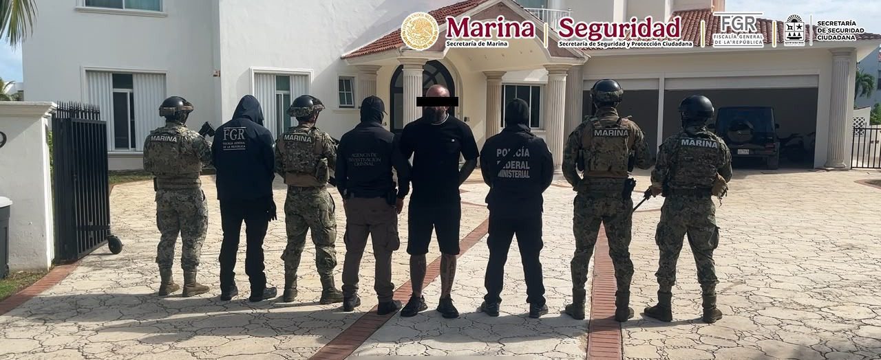 Robert “N”, identificado como líder de una organización delictiva relacionada con el tráfico de drogas, extorsión y delincuencia organizada
