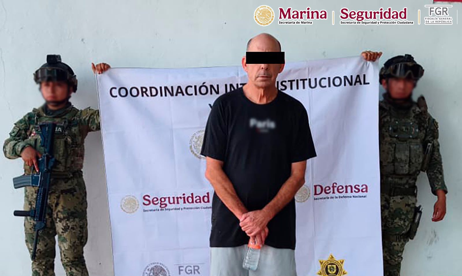 Detienen autoridades federales en Yucatán a estadounidense considerado un objetivo prioritario para el gobierno de Estados Unidos por su vinculación con una célula delictiva dedicada al fraude y robo de identidad
