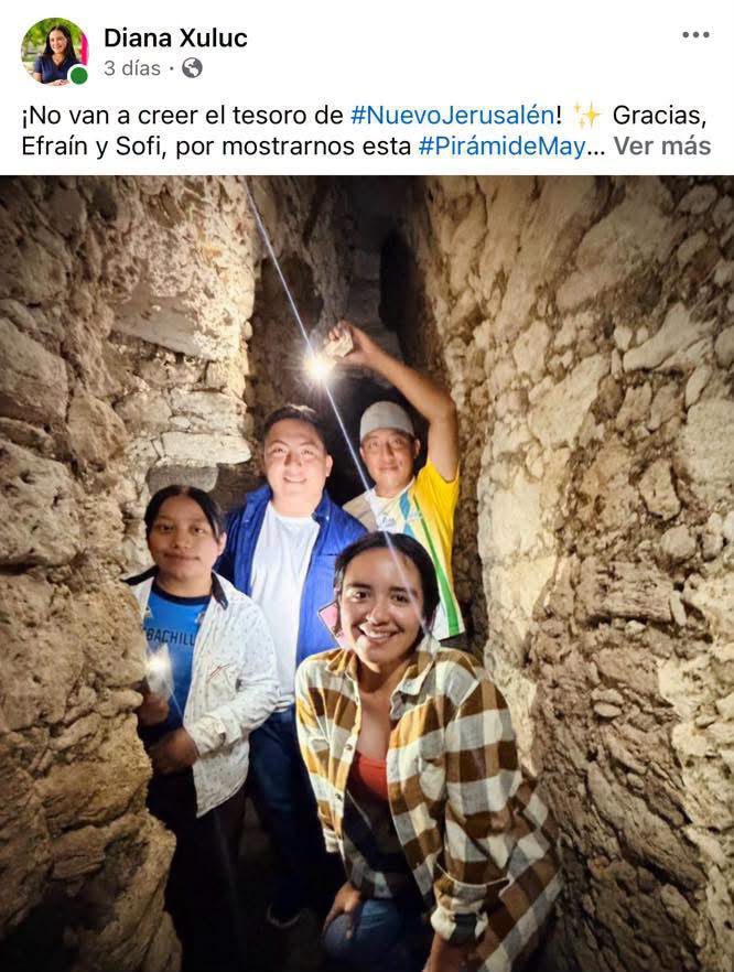 INAH aclara que no otorgó autorización para que directora de Juventud del municipio de Bacalar en Quintana Roo se metiera a jugar y grabar vídeos en zona arqueológica