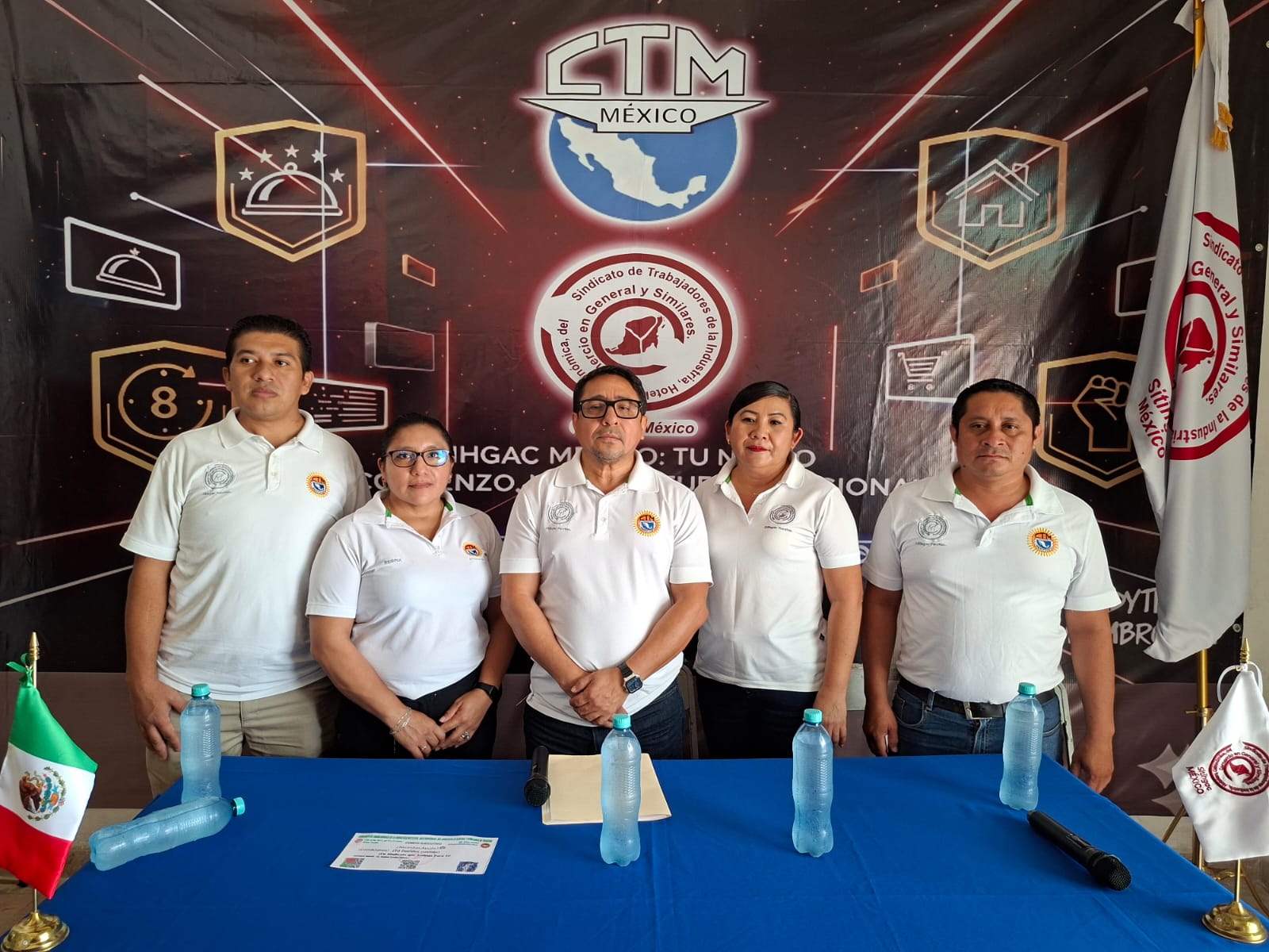 Sindicato de Trabajadores de la Industria Hotelera, Gastronómica, del Comercio en General y Similares de Yucatán buscará incrementos salariales de entre 5 y 6 por ciento para 2027, además de mejores prestaciones y condiciones laborales
